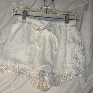 Lace Trim Shorts